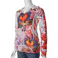 California Bloom Women's Sublimation Print Zipper Hoodie