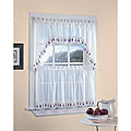 Apple Orchard Kitchen 5-piece Window Tier and Swag Set
