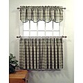 Key West 3-piece Curtain Tier and Valance Set