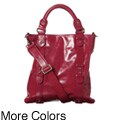 Presa 'Madison' Leather Crossbody Tote