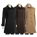 Larry Levine Women's Luxurious Italian Wool Coat