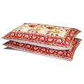 Set of 2 Hand Block Printed Pillow Covers (India)