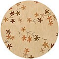 Blossom New Zealand Wool Rug (6' Round)