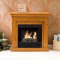 Tillman Plantation Oak Petite Gel Fireplace