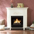 Connor Antique White Fireplace