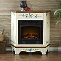 Foxwood Hand-painted Fireplace