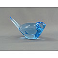 Baccarat Aquamarine Crystal Titi Bird