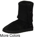 Groove Womens 'Kingdom' Knit-top Boots