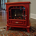 Americana Freestanding Red Electric Stove