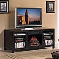 Laguna Espresso Media Console/ Electric Fireplace/ Cabinet