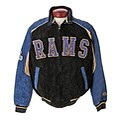 NFL St. Louis Rams Full-zip Suede Varsity Jacket