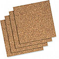 Cork Wall Tiles (Pack of 4)