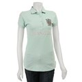 Ed Hardy Women's 'Los Angeles' Mint Polo