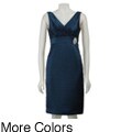 R&M Richards Women's Pleat Dress
