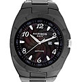 Akribos XXIV Men's 'Delfinus' Black Ceramic Watch