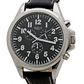 Akribos Men's XXIV 'The Mirage' White Chronograph Watch