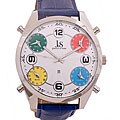 Joshua & Sons Men's 'Orbitor' Swiss Chronograph Watch