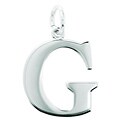 Sterling Silver Initial 'G' Charm