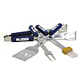 Officially Licensed New England Patriots 4-piece Grill Tool Set