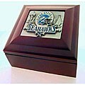 Seattle Seahawks Wooden Collectors Box with Logo
