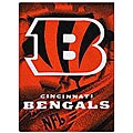 Cincinnati Bengals Plush Acrylic and Polyester Blanket