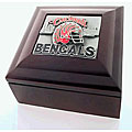 Cincinnati Bengals Wood Collector's Box