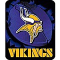 Minnesota Vikings Plush Acrylic and Polyester Blanket