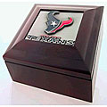 Houston Texans Wood/ Pewter Collector's Box