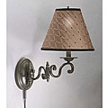 Olde Bronze Finish Swing Arm Lamp