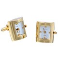 Marcel Drucker Collection Men's Classic Watch Cuff Links