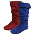 Glaze by Adi Women's Microsuede Slouchy Mid-calf Boots