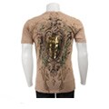 Majesty & Royalty Men's 'Gold Foil Lion Face' T-shirt