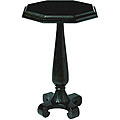 Ebony Finish Accent Table