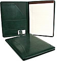 Royce Bonded Leather Green Writing Padfolio