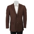 Nautica Men's Brown Faux Suede Sportcoat