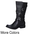 MIA Women's 'Bruno' Mid-calf Motorcycle Boots