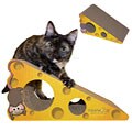 Cheese Scratch 'n Shape Cat Furniture