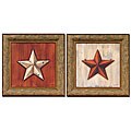 Sliney 'Small Stars' Framed 2-piece Wall Art