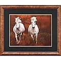 Western 'In The Reeds' Framed Wall Art
