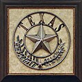 Antonio 'Iron Texas Star' Framed Wall Art
