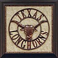 Antonio 'Iron Texas Longhorns' Framed Wall Art