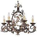 Ivy and Vines Six-light Chandelier