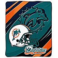 NFL Reversible 'Miami Dolphins' Throw Blanket (50 in. x 60 in.)