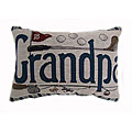 Tapestry 'Grandpa' Throw Pillows (Set of 2)