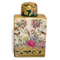 Everglade 'Rose Medallion' Porcelain Tea Jar