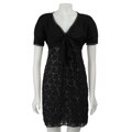 Vera Wang Lavender Label Women's Sequined V-neck Dress