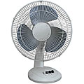 Comfort Zone 16-inch Oscillating Table Fan