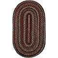 Watch Hill Midnight Blue Braided Rug (2' x 9')