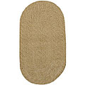 Catalina Beige Braided Rug (8' Round)