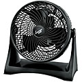 Comfort Zone 8-inch Black High-velocity Turbo Fan